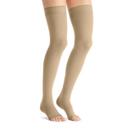 JOBST | Opaque Grip Top | Thigh High | Open Toe | Women | 15-20mmHg (8095087329528)
