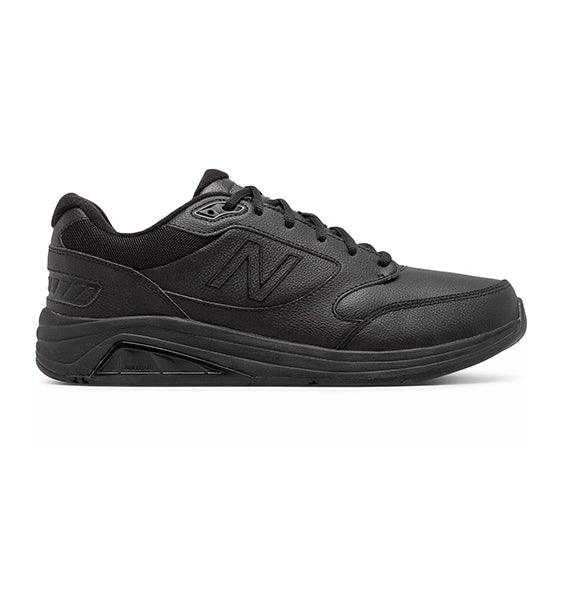 "NEW BALANCE" Men's 928 v3 (Black Leather) (1696920043610)