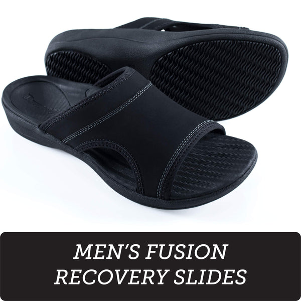 Powerstep Men's Fusion Recovery Slides (7638579478776)