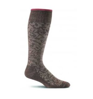 (SOCKWELL) Women's Moderate Compression, DAMASK 15-20 MMHG (Multiple Colors)